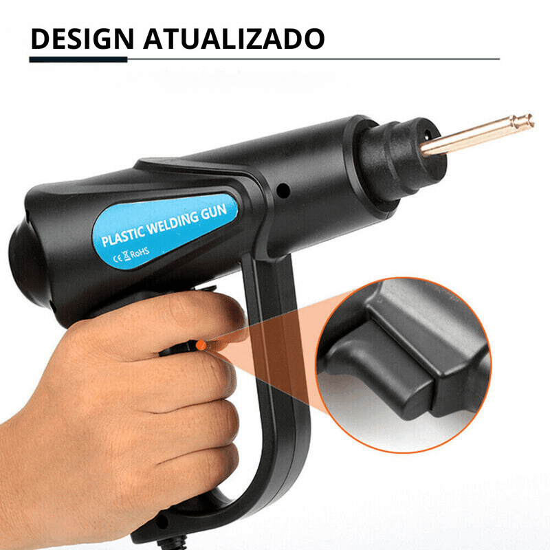 Pistola de solda plástica 70W - Sem Caixa