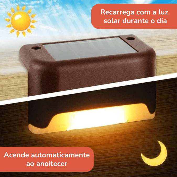 Lâmpada Led Energia Solar - Lumi SolarFlex