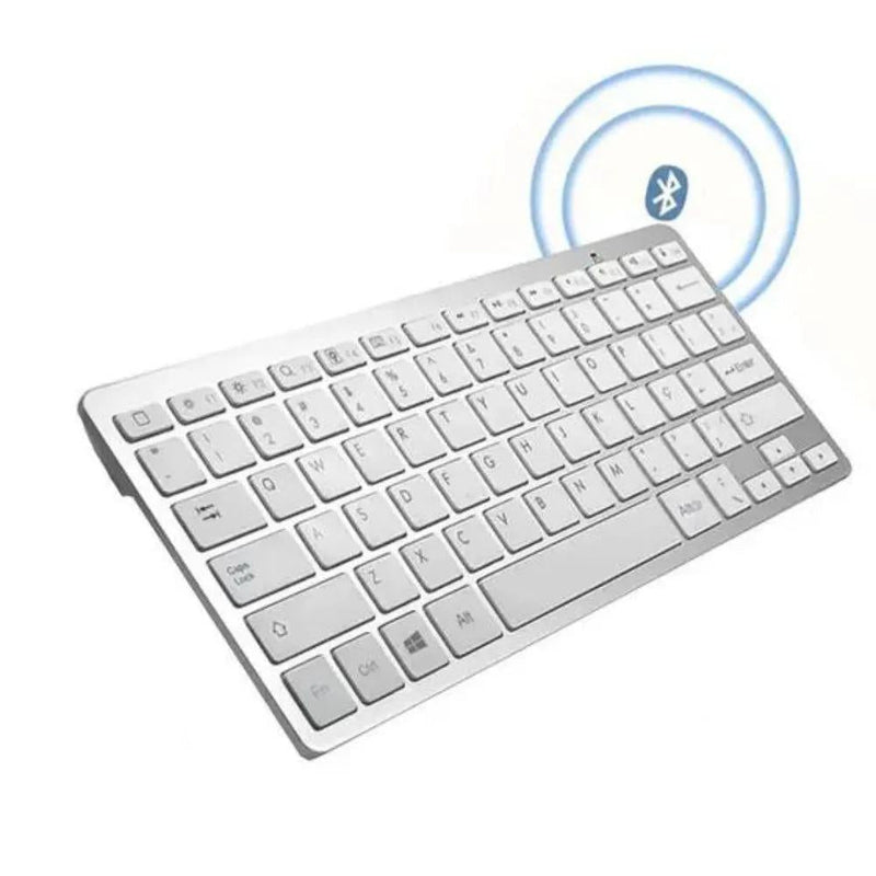 Teclado portátil sem fio bluetooth para tablet celular pc notebook